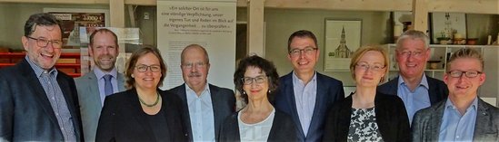 Der Wissenschaftliche Beirat konstituiert sich am 12. Oktober 2018 in der Nagelkreuzkapelle Potsdam am Baufeld, Foto: Anke Silomon