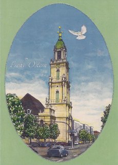 Osterpostkarte zur Garnisonkirche