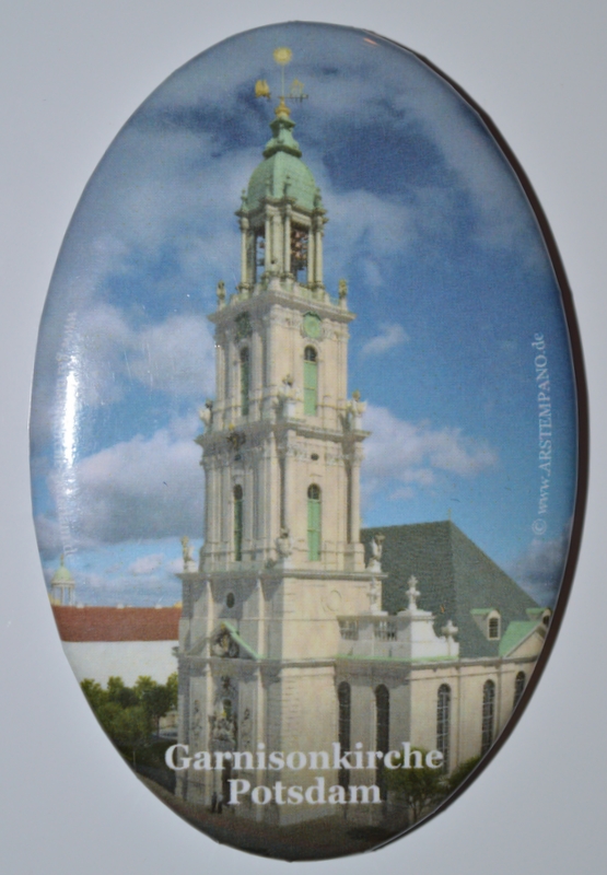 Magnet und Flaschenöffner mit Motiv Garnisonkirche, 3 Euro
